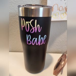 CUSTOM Posh babe tumbler